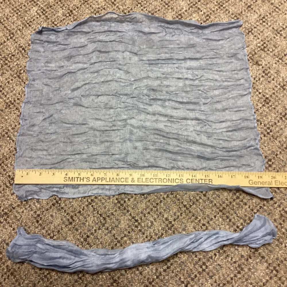 $2 Bundled * Slate Blue Dinner Napkins or Centerpiece Decor * NEW * Qty. 2
